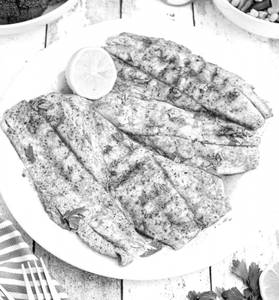 Cajun Rubbed Grill Fish