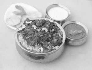 Mushroom Biryani