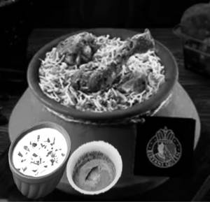 Heavenly Tandoori Chicken Biryani [Bone]