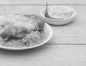 Kolkata Style Chicken Biryani(leg Pcs)