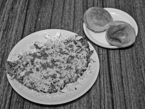 Omelette Paratha ( Half )(Butter)