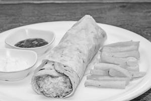 Single Chicken Kathi Roll