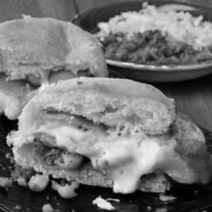 Cheese vada pav 