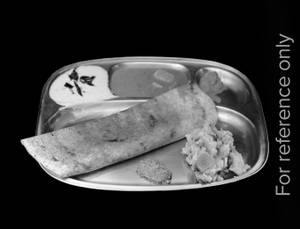 Olive Oil Paneer Masala Dosa