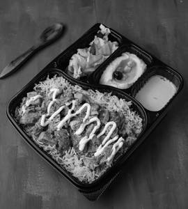 Chicken Shawarma On Herbed Rice
