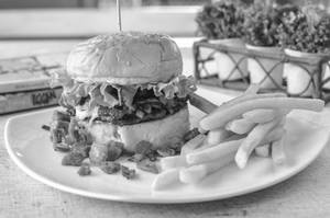The Triple Barrel Burger