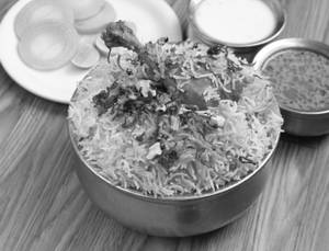 Nawabi Tangdi Biryani