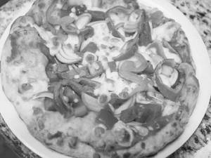 8" Onion Capsicum Pizza 