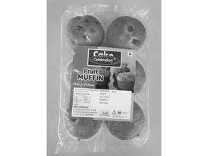 Eggless Tutti Futti Muffins - 6 Pcs.