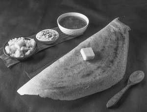Butter Onion Plain Dosa.