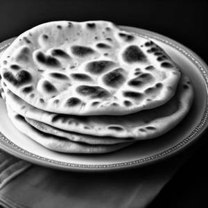 Plain Naan With Butter