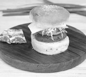 Veg Paneer Cheese Burst Burger