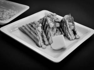 Corn Cheese Grill Sandwich