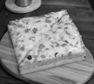 Open Pizza Sandwich