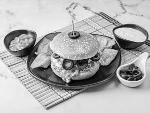 Jain Mexicano Olives Burger