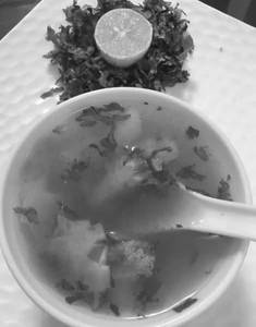 Lemon Coriander Soup