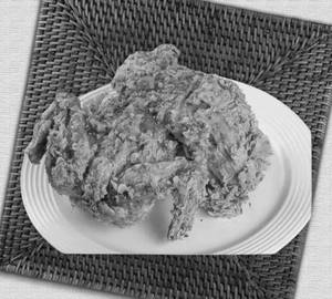 Crispy whole chicken