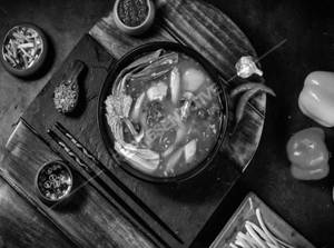 Exotic Vegetables in Hot Garlic Sauce