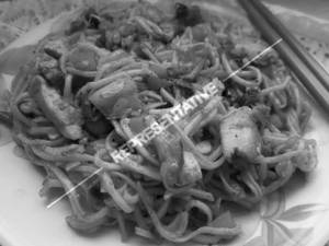 Schezwan Chicken Noodles