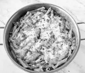 Chicken cheese pasta