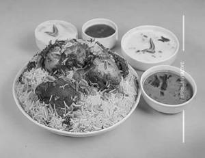Chicken dum biryani