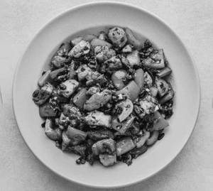 Chicken In Blackbean Sauce [dry] 6pcs Boneless