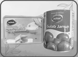 Kaju Katli [500g] + Gulabjamun Tin