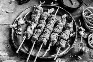 Chicken Seekh Kebab (Per Plate)