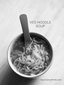 Mixed Vegetable Noodle Soup