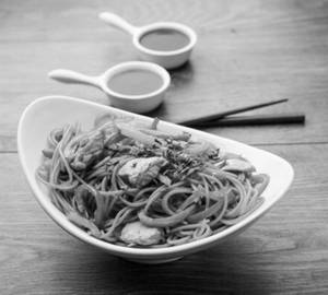 Wok Stir Fried Chicken Noodles          