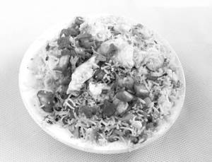 Schezwan Chicken Fried Rice