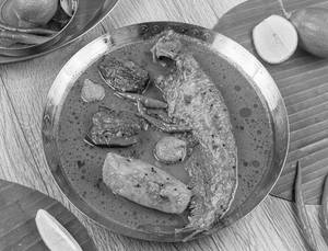 Pabda Alu Bori Begun Jhol (jumbo)