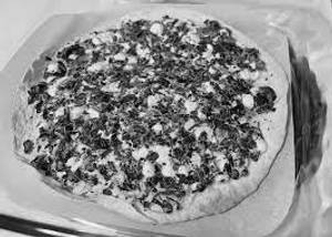 7" Spinach Cottage Cheese Pizza
