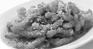 Honey chilli potatoes                                                                                                                                     