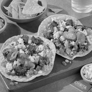 Grilled Buff Tostadas