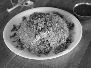 Chicken Triple Schezwan Fried Rice