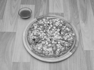 8" Sweet corn Pizza