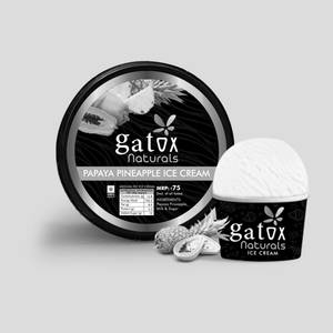 Papaya Pineapple Ice Cream[mini Pack]