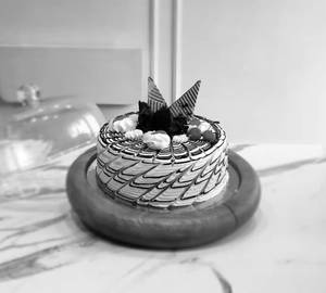 Eggless Black Forest Cake  