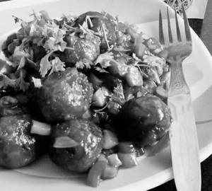 Veg Manchurian Dry Balls