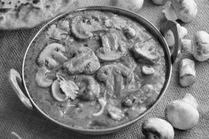 Mushroom masala                      