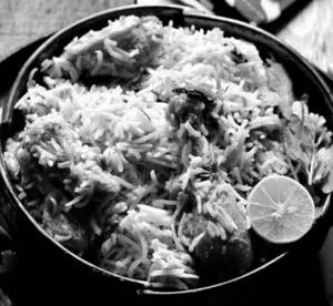 Dum Bhuna Chicken Biryani ...(bl)