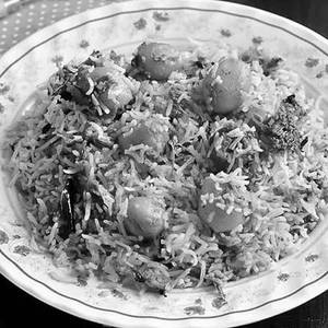 Aloo Hyderabadi Dum Biryani