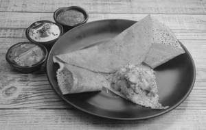 Raagi Masala Dosa