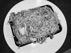 Egg Schezwan Fried Noodles