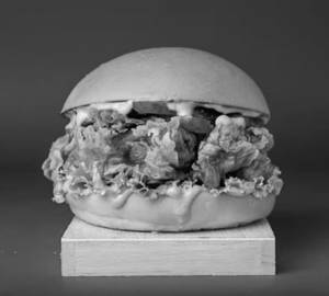 Crunchy Fried Chicken Burger