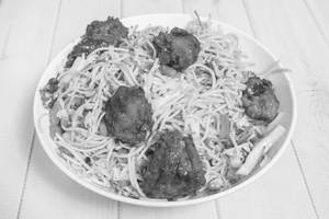 Chicken Manchurian Noodles