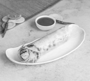 Double Egg Double Paneer Roll