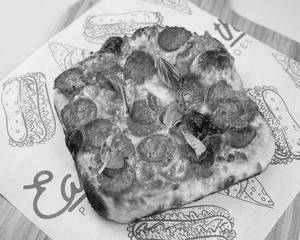 Pork Pepperoni Square Pizza (thick Crust)