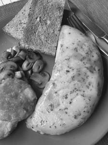Three Cheese Omelette